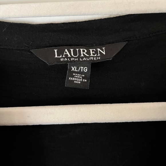 Lauren by Ralph Lauren black and white top - Picture 2 of 5